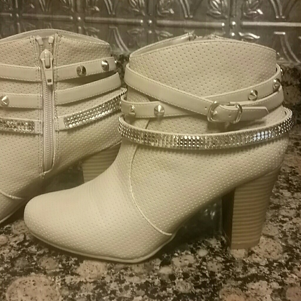Jennifer Lopez Studded Booties
